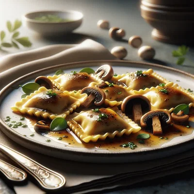 Pilzravioli