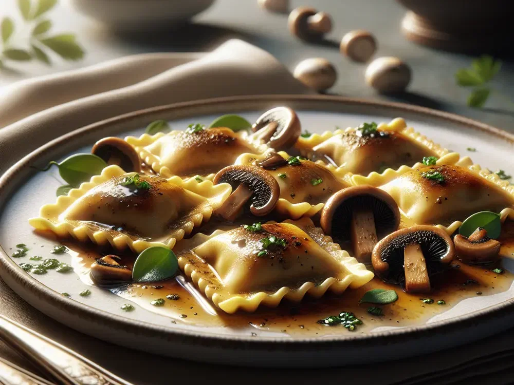 Pilzravioli