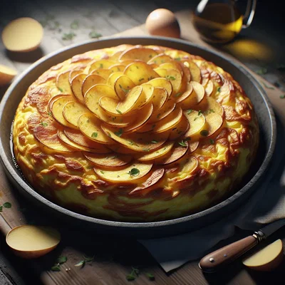 Kartoffelomelett