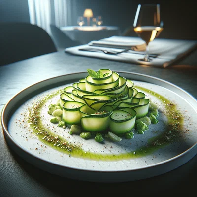 Zucchinicarpaccio