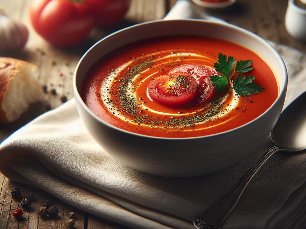Paprika-Tomaten-Suppe