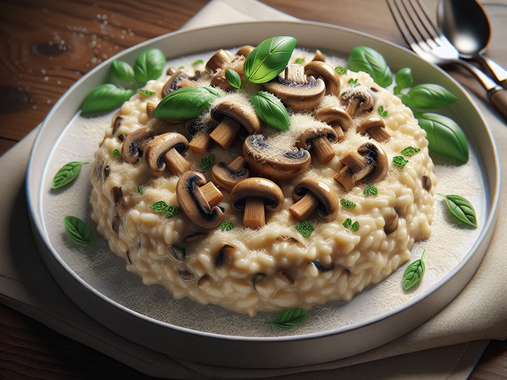 Pilzrisotto