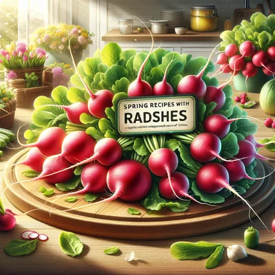Cover der Sammlung Frühlingsrezepte mit Radieschen