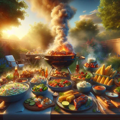 Cover der Sammlung Feuer und Flamme: Beilagen zum Grillen