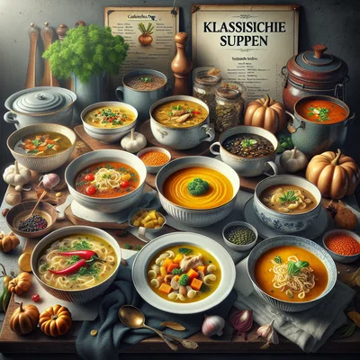 Cover der Sammlung Klassische Suppen