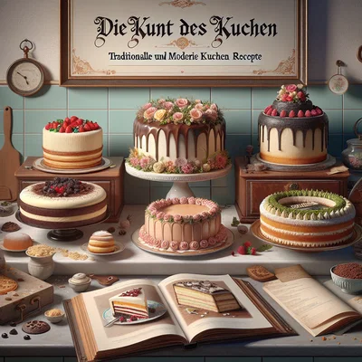 Cover der Sammlung Die Kunst des Kuchens: Traditionelle und moderne Kuchenrezepte