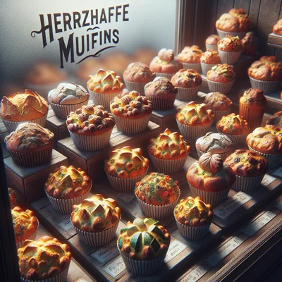 Cover der Sammlung Herzhafte Muffins
