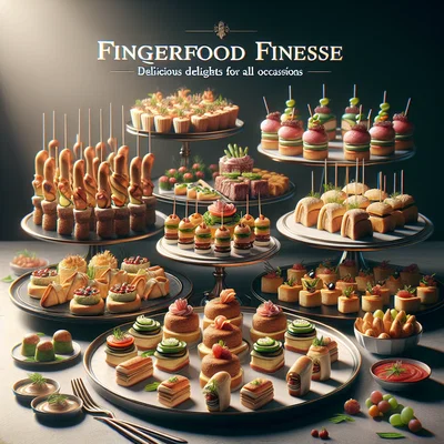 Cover der Sammlung Fingerfood Finesse: Köstliche Köstlichkeiten für alle Anlässe