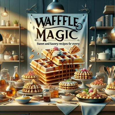 Cover der Sammlung Waffelzauber: Süße und herzhafte Rezepte für jeden Anlass