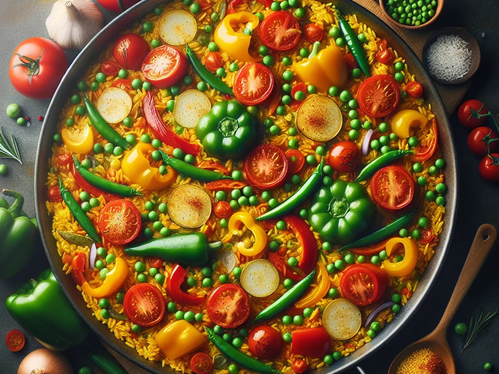 Gemüse-Paella