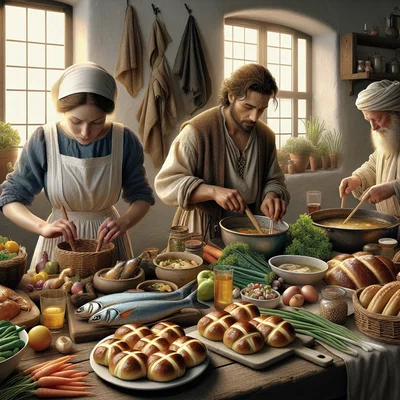 Cover der Sammlung Kulinarische Traditionen am Karfreitag