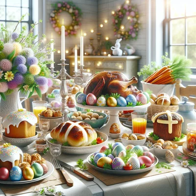 Cover der Sammlung Ostersonntag Abenteuer: Traditionelle Gerichte für einen festlichen Anlass