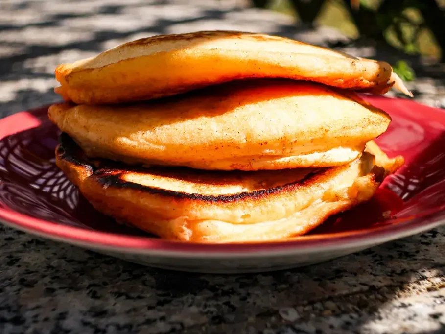 Blau-Beeren Amerikanische Pancakes