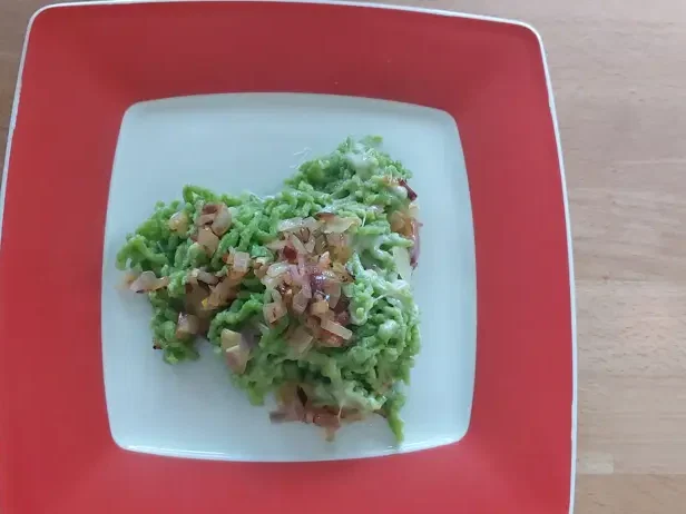 Bärlauch-Käsespätzle