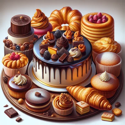 Cover der Sammlung Delikate Desserts: Einfache leckere Kuchen