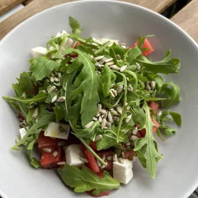 Wassermelone-Feta-Salat