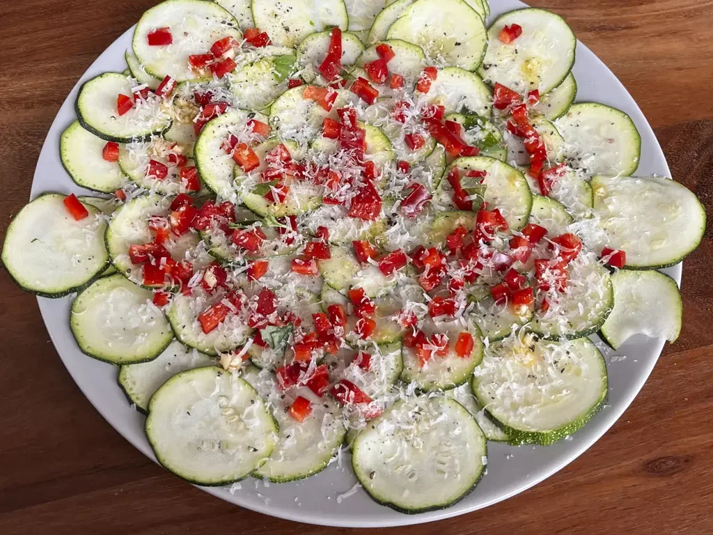 Zucchinicarpaccio