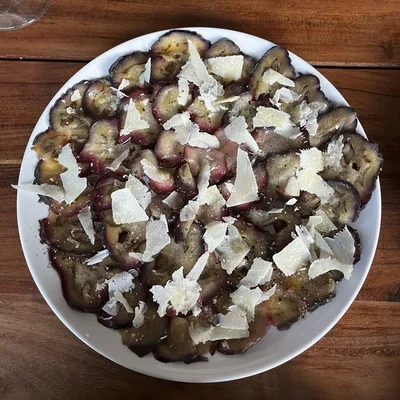 Auberginen-Carpaccio