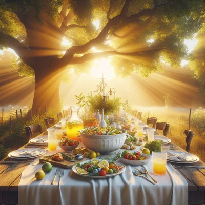 Cover der Sammlung Sommerliche Abendessen