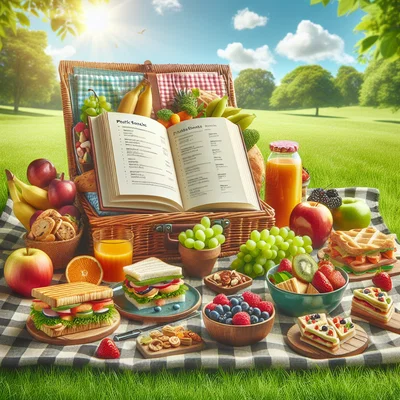 Cover der Sammlung Picknick-Snacks: Leckere Rezepte für unterwegs
