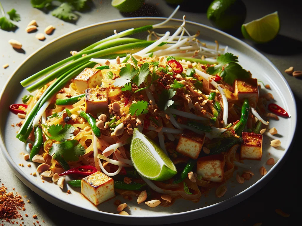 Vegetarisches Pad Thai