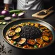 Rotes Auberginen Curry mit Schwarzem Reis – Bild 3