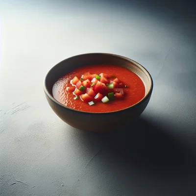 Klassische andalusische Gazpacho