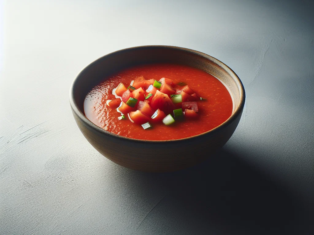 Klassische andalusische Gazpacho
