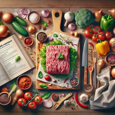 Cover der Sammlung Hackfleisch-Harmonie: Kreative Rezepte mit Hackfleisch
