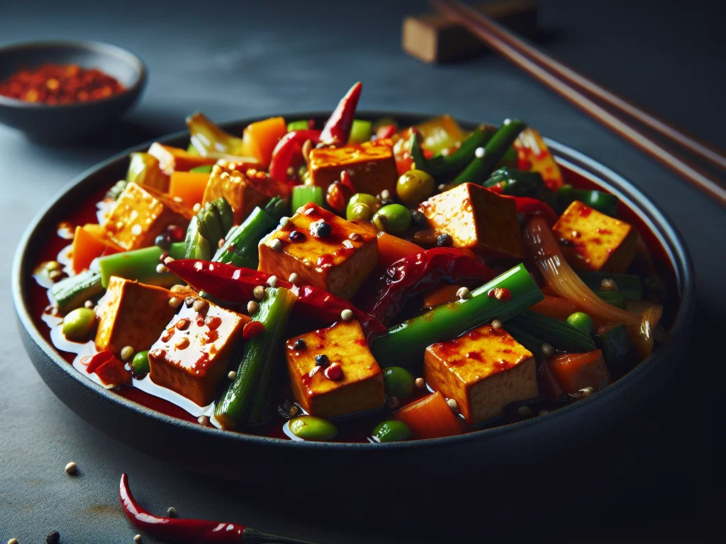 Veganer Mapo Tofu