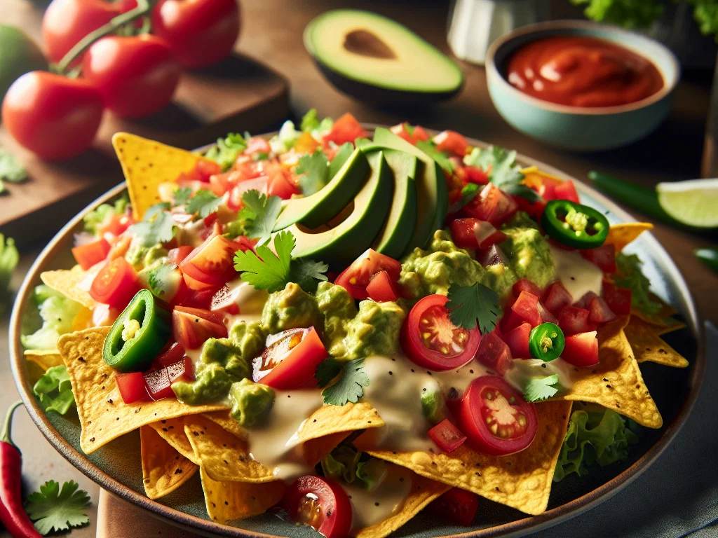 Tex-Mex Überbackene Nachos