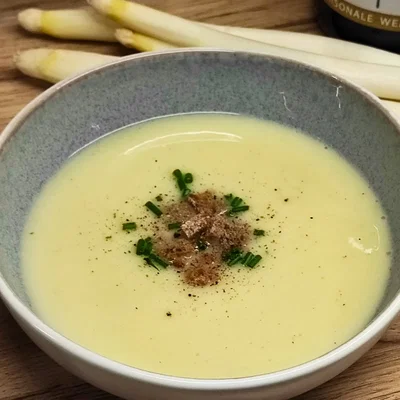 Spargelcremesuppe