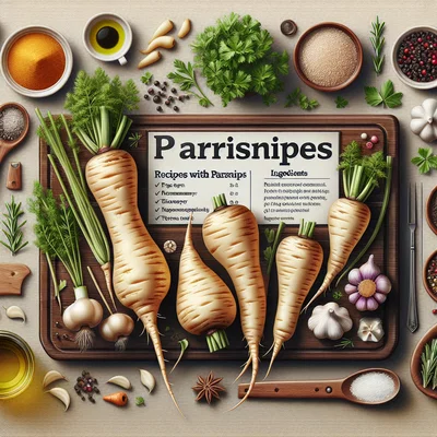 Cover der Sammlung Rezepte mit Pastinaken