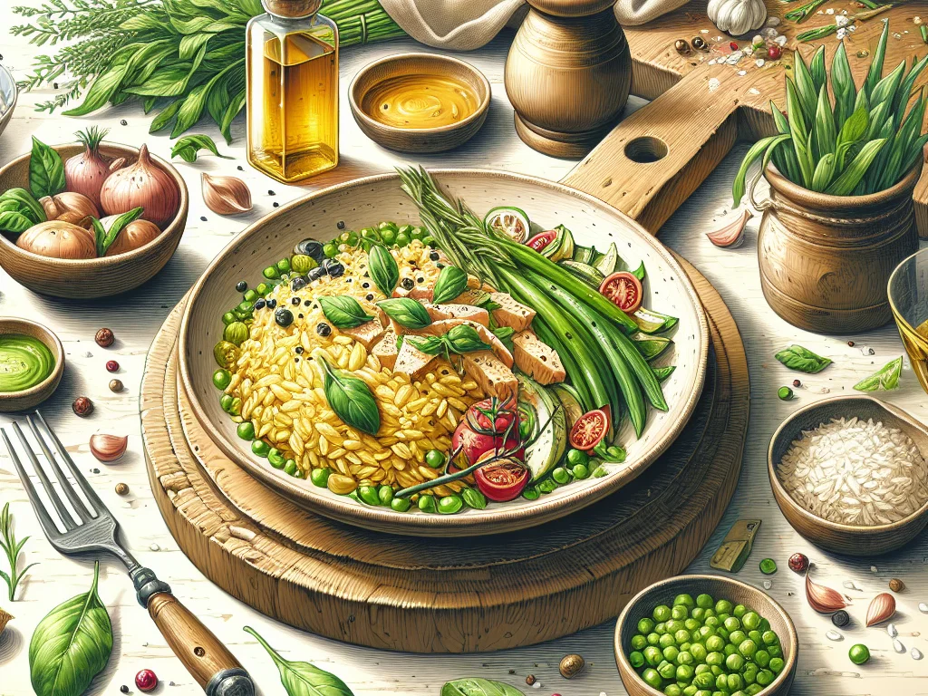 Cremiges Pastinaken-Risotto mit Zitrone und Kräutern