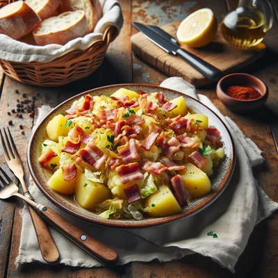 Trinxat – Kartoffel-Kohl-Püree mit Speck aus der Cerdanya