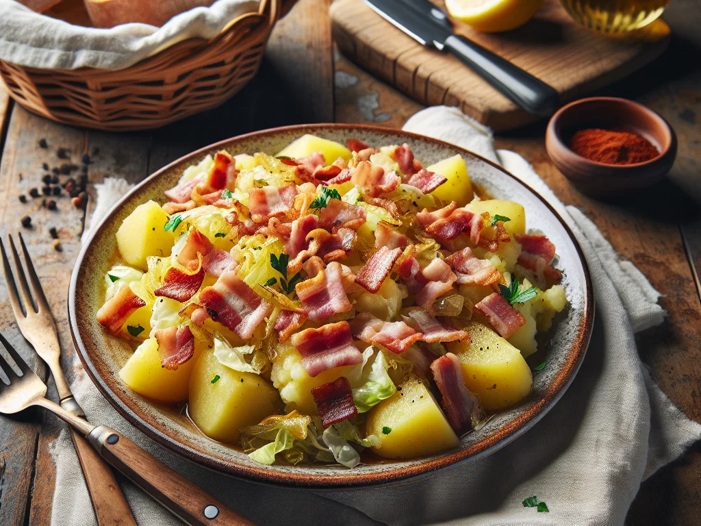Trinxat – Kartoffel-Kohl-Püree mit Speck aus der Cerdanya