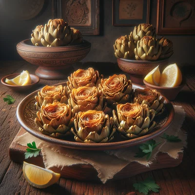 Carciofi alla giudia – ganze jüdisch-römische Artischocken