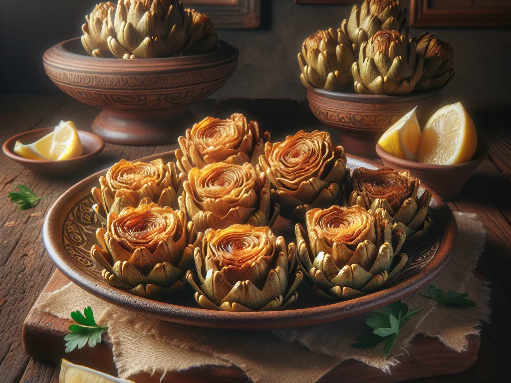 Carciofi alla giudia – ganze jüdisch-römische Artischocken