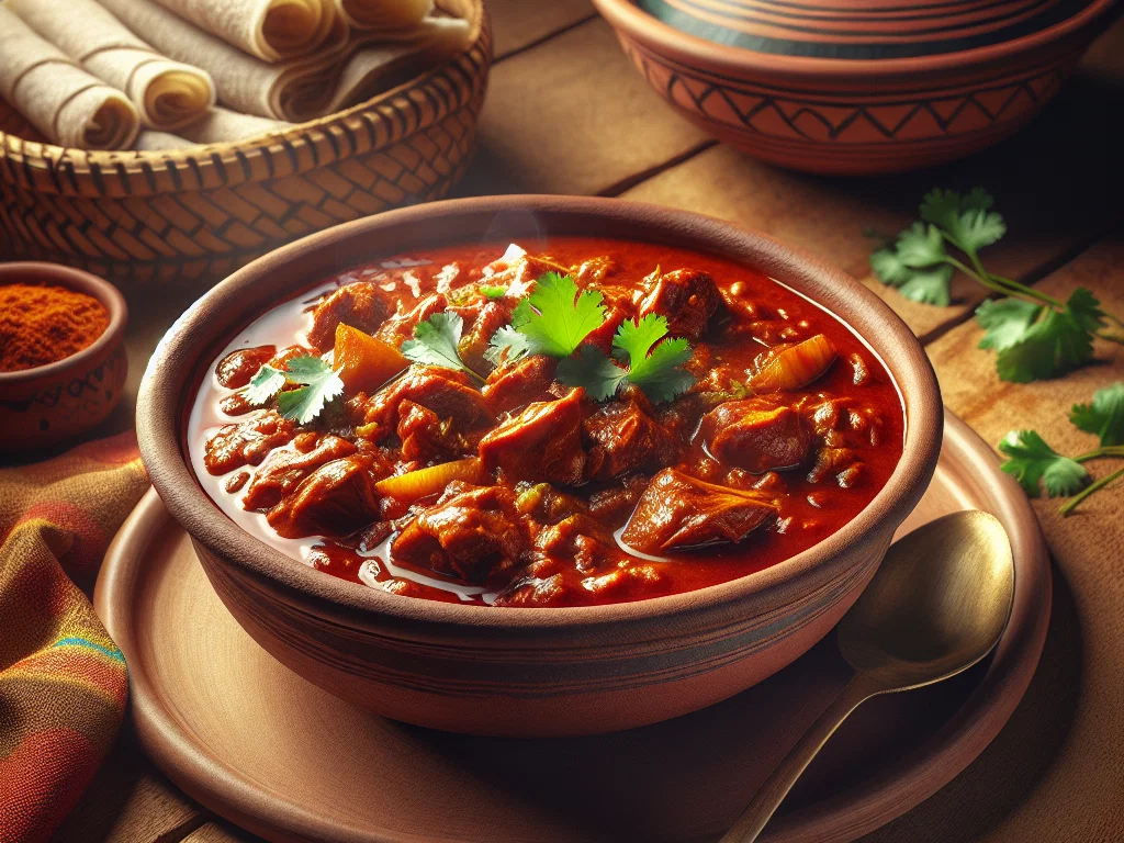 Tsebhi Derho – Eritreisches Hähnchen in scharfer Tomatensauce