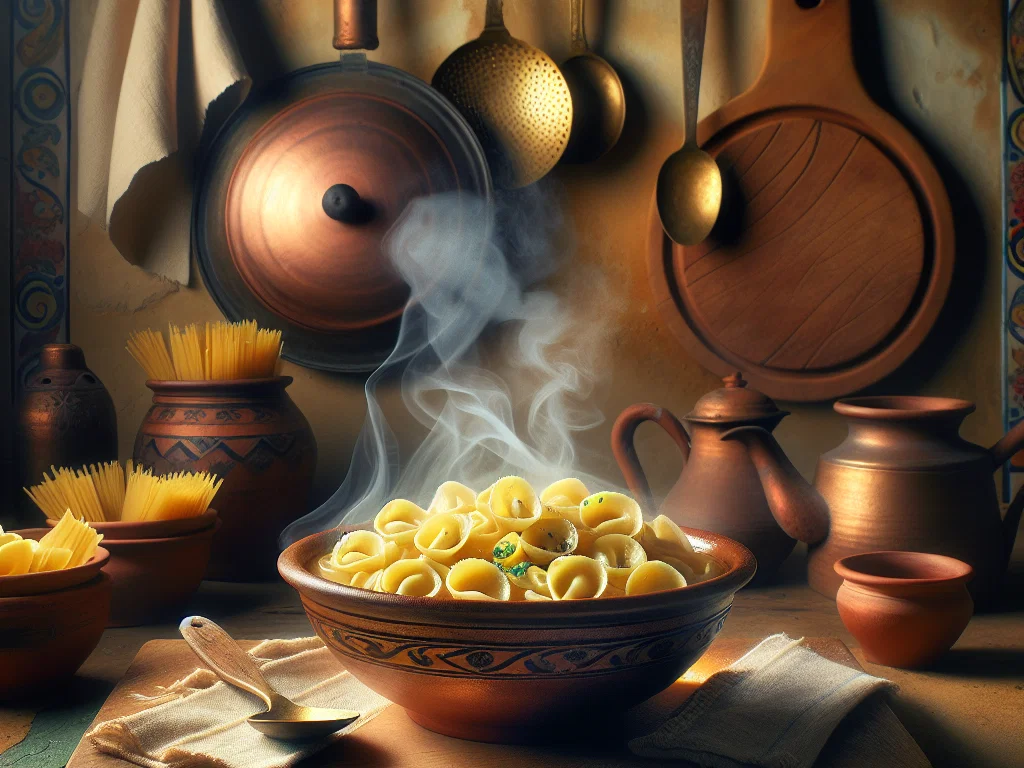Cappelletti in brodo – gefüllte Hütchennudeln in Brühe
