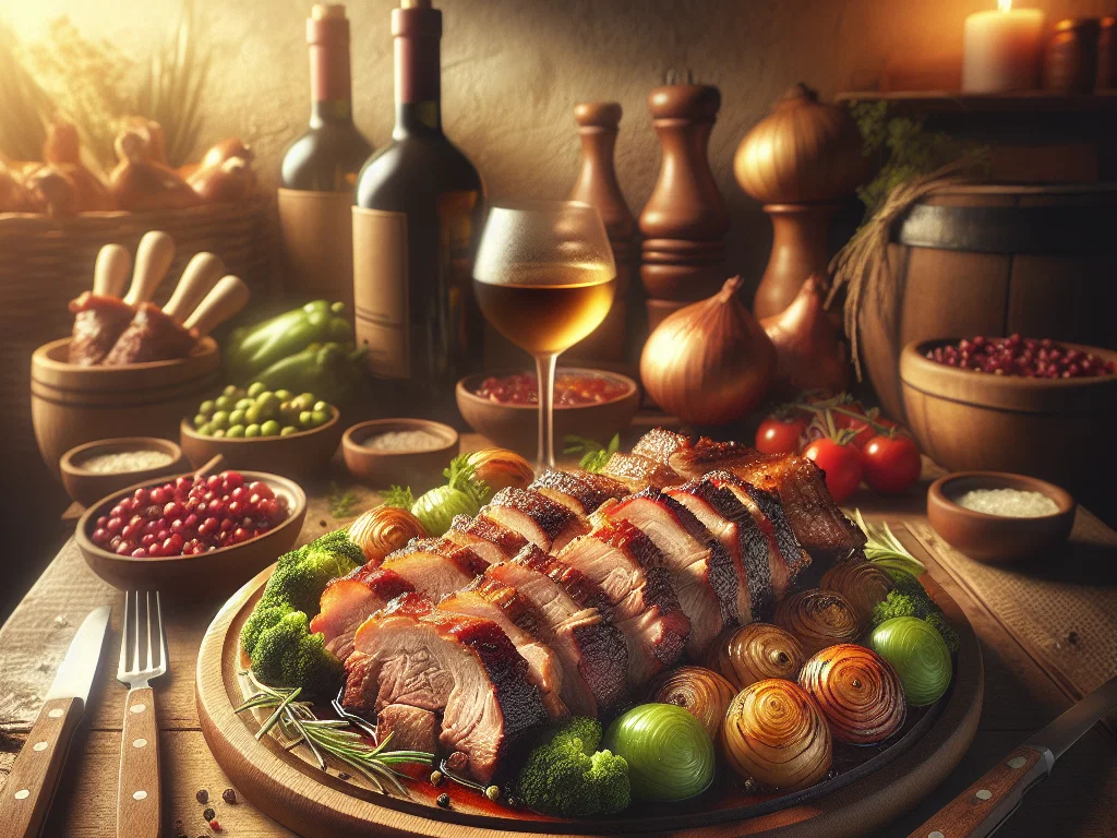 Kubanisches Lechón Asado (Langsam geröstetes Spanferkel)