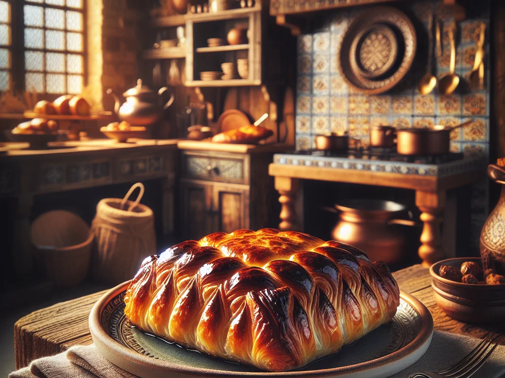 Herzhafter Burek mit würziger Rinderhackfüllung