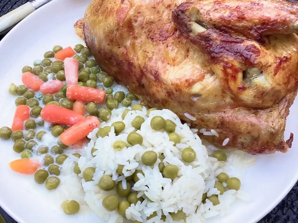 Gretasomis Zitronenbroiler mit Reis