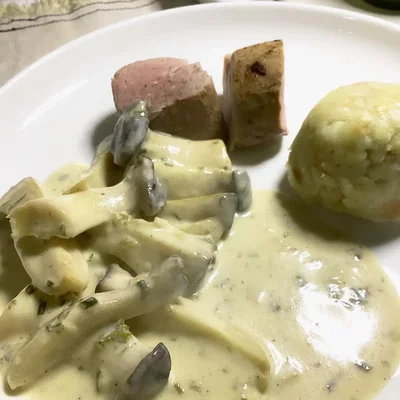 Gretasomis Schweinefilet mit Kräuterseitlingen