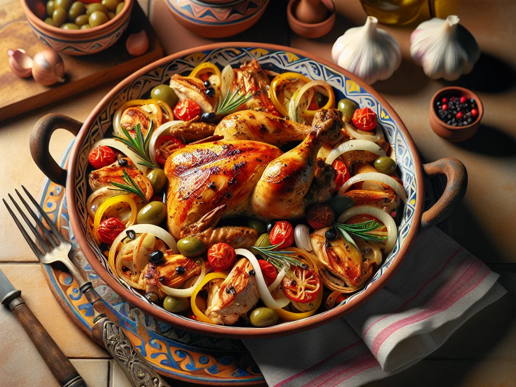 Mediterrane Hähnchenpfanne