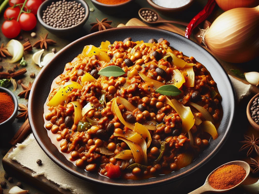Rauchige Paprika-Linsen-Bolognese