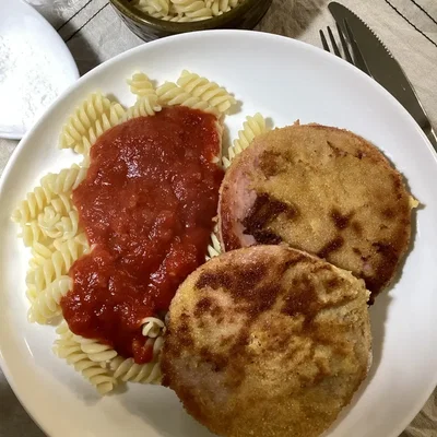 Gretasomis DDR Jägerschnitzel mit Feuerwehrsosse
