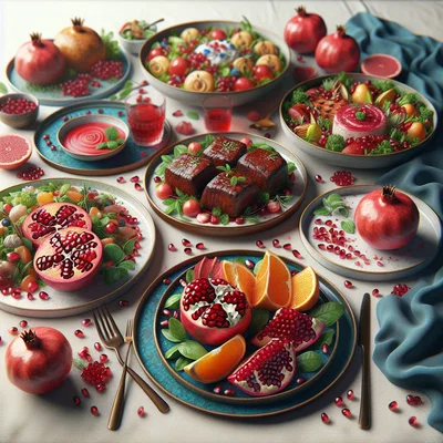 Cover der Sammlung Gerichte mit Granatapfel
