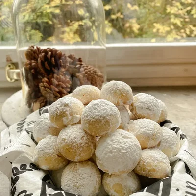 Gretasomis Mandel-Schneeball-Kekse