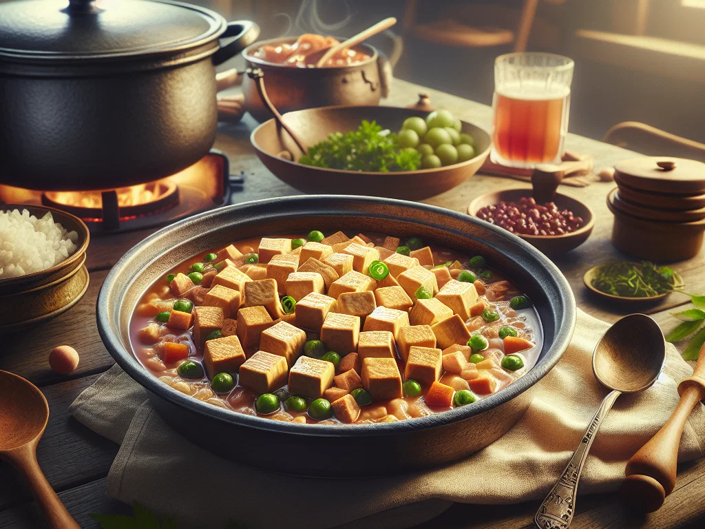 Tofu-Reis-Auflauf